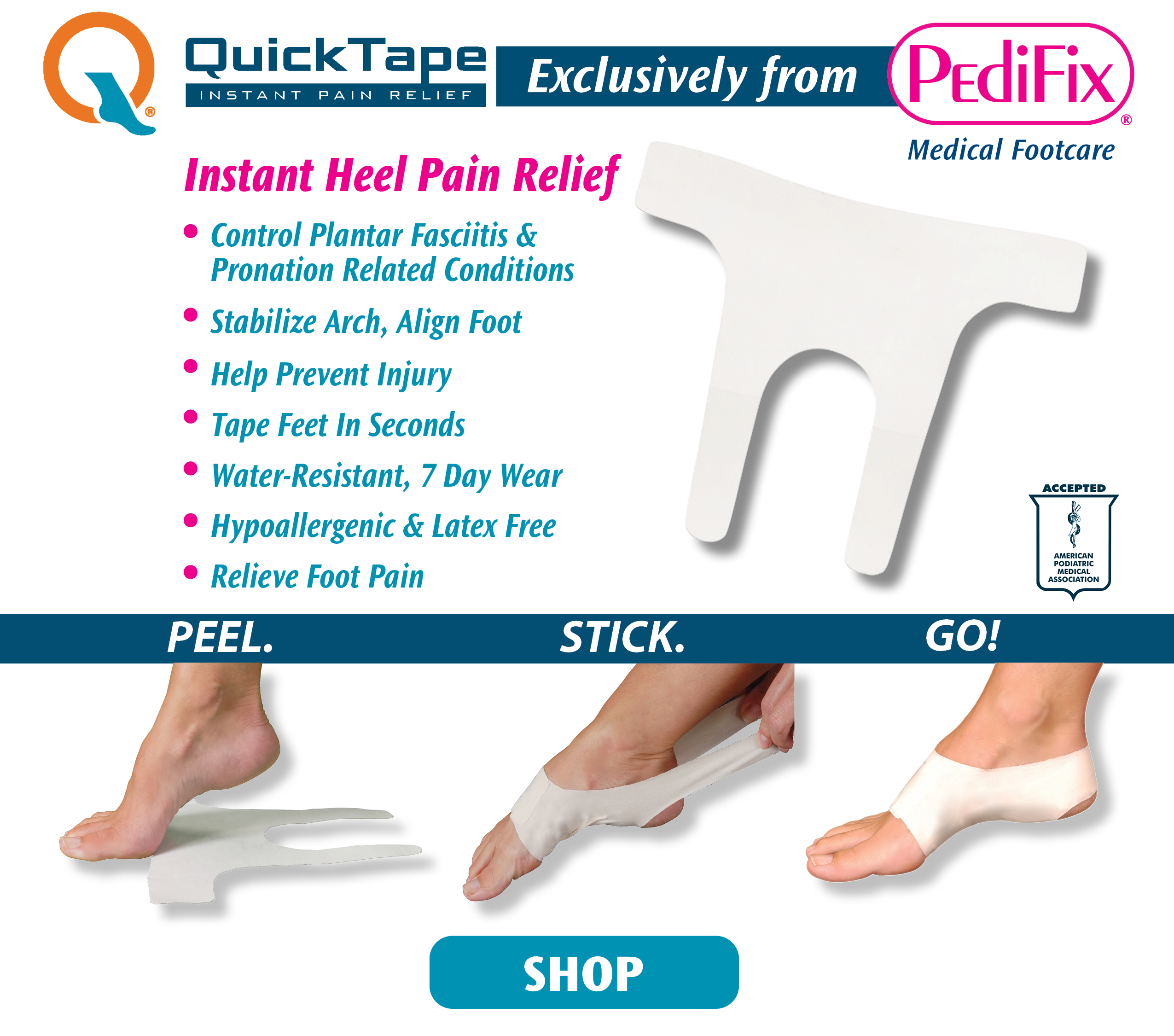 Foot care: support for foot problems and foot pain relief
