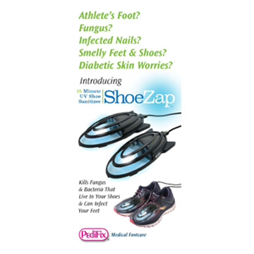 ShoeZap Shoe Sanitizer - Footpoint Podiatry